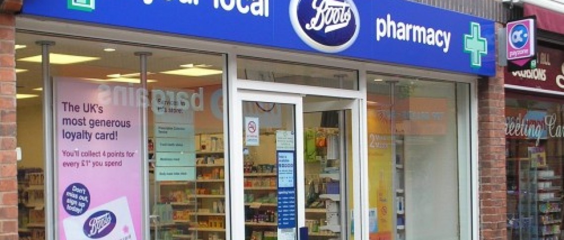 Market Cross pharmacy re-branded as Boots! 