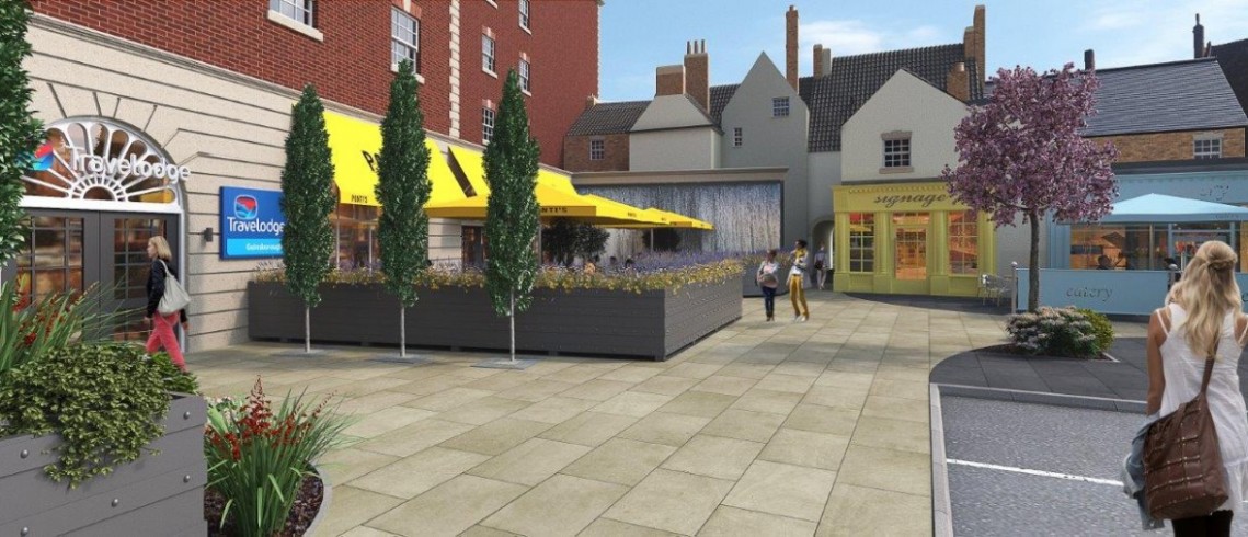 Ground breaking ceremony to mark the start of work at Gainsborough’s new hotel Ground breaking ceremony to mark the start of work at Gainsborough’s new hotel