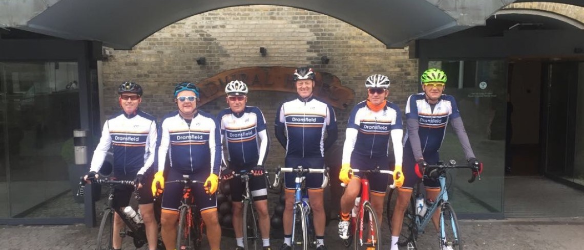 Team Dransfield cyclists raise more than £30,000 for charity 