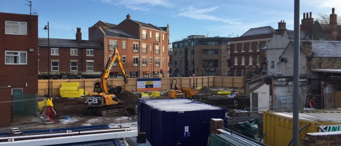 Site Update - Work well underway on new Gainsborough Hotel site Site Update - Work well underway on new Gainsborough Hotel site