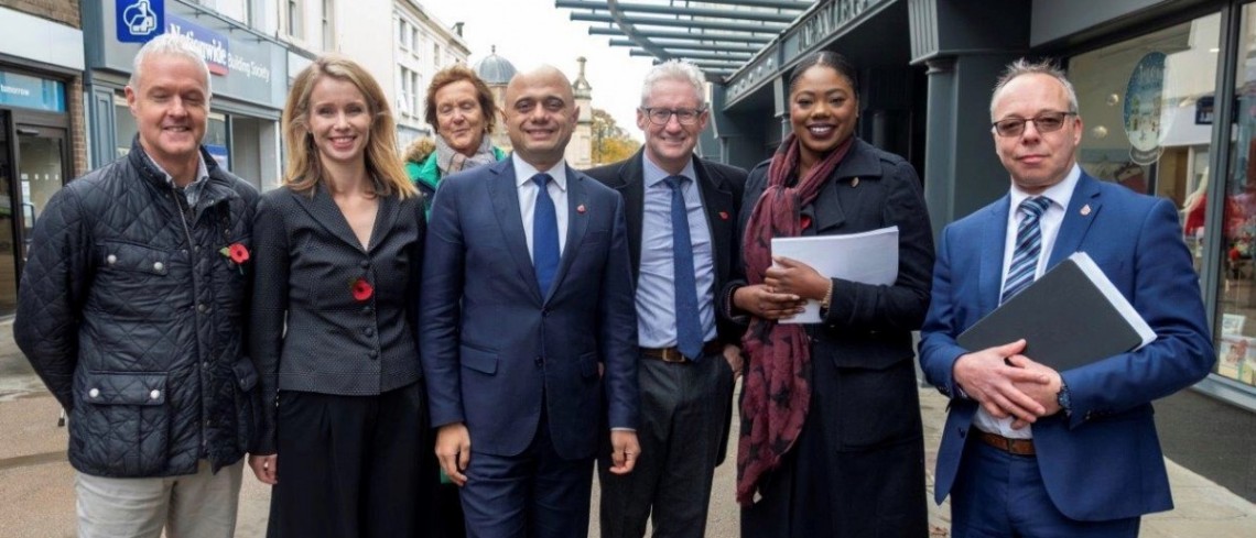Chancellor visits DPL&rsquo;s Five Valleys Shopping Centre development