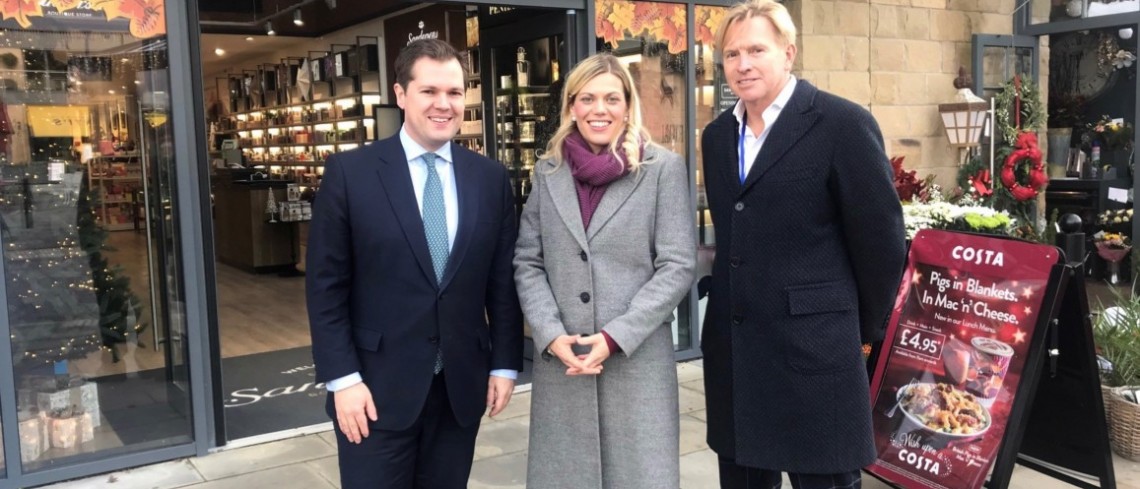 Minister Visits Sheffield's Fox Valley