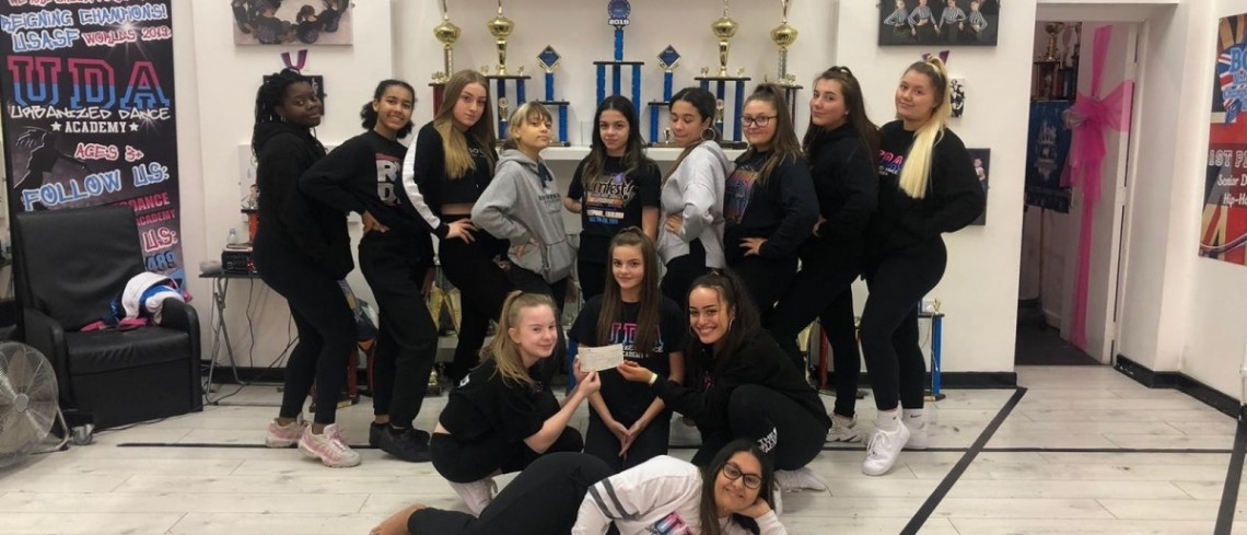 Shopping centre team support talented east Manchester dance group