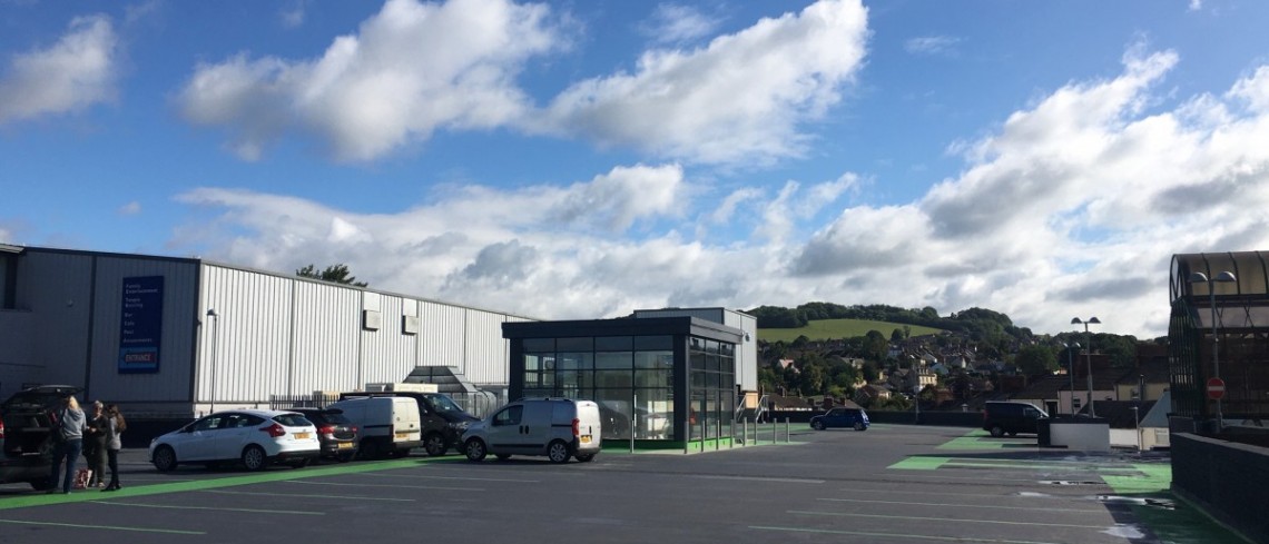 Car park works nearing completion at Five Valleys!  