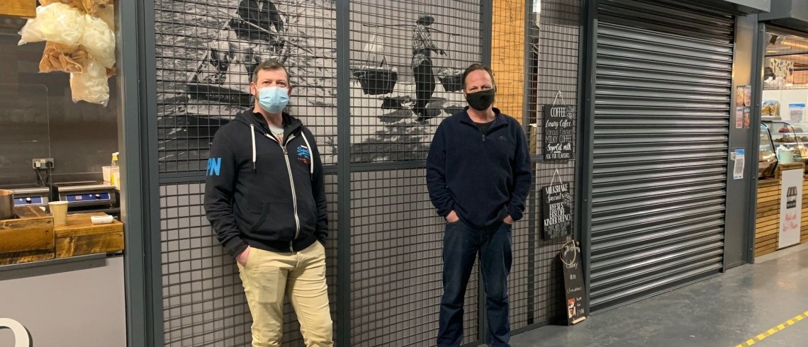 Piri-Piri Chicken stall set to fly into the Five Valleys Market. Piri-Piri Chicken stall set to fly into the Five Valleys Market.