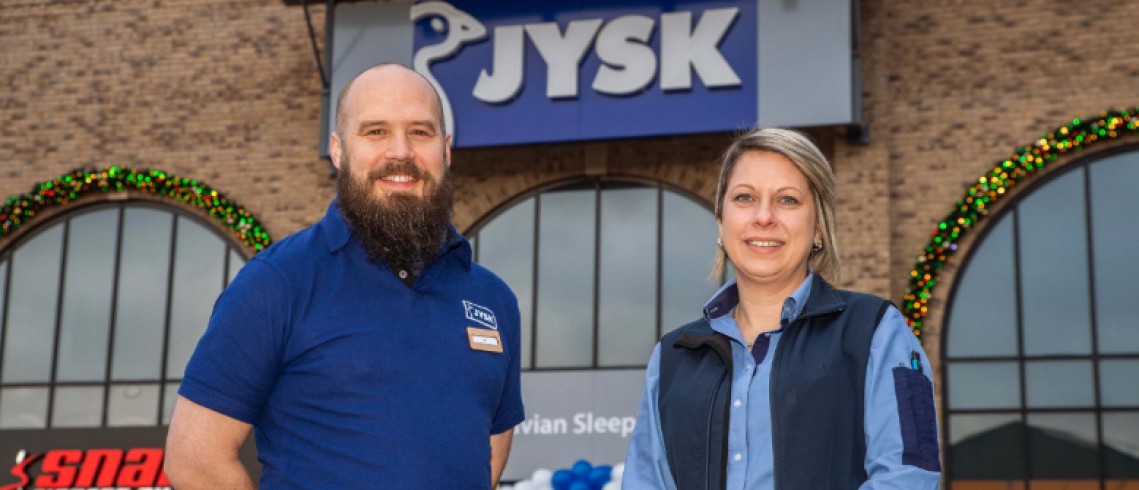 Danish design comes to Gainsborough with the opening of JYSK at Marshalls Yard