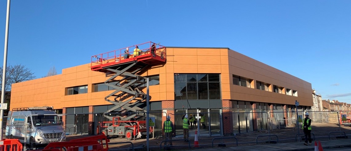 Tesco begin their fit out at new Birkenhead retail scheme Tesco begin their fit out at new Birkenhead retail scheme