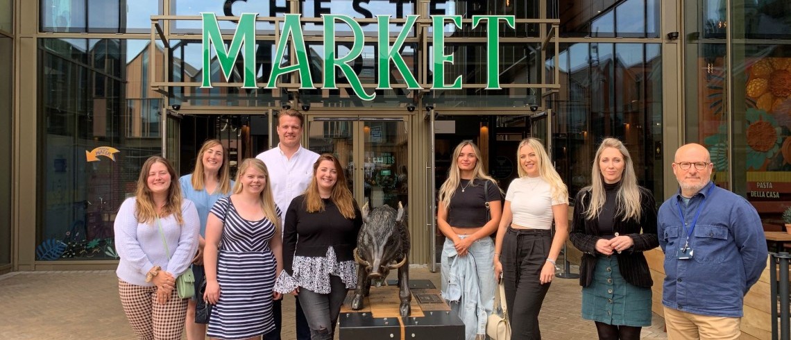 DPL team visit Cheshire to share best practice in retail DPL team visit Cheshire to share best practice in retail