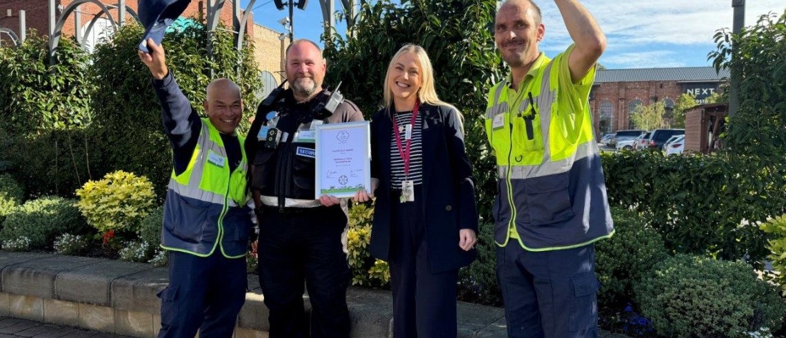Marshall’s Yard achieves Silver Gilt success in regional “in bloom” awards Marshall’s Yard achieves Silver Gilt success in regional “in bloom” awards