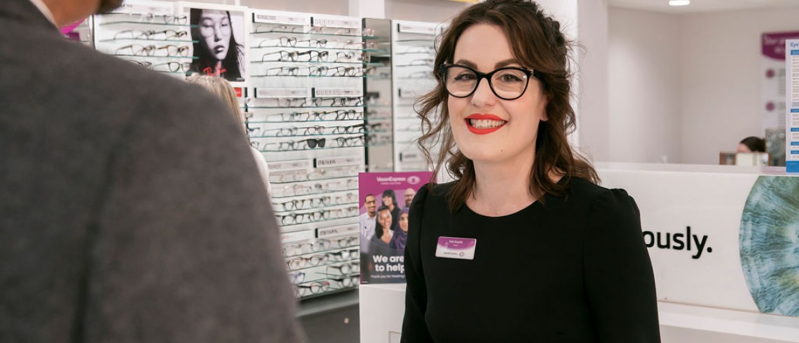 Vision Express team see a bright future at Sanderson Arcade