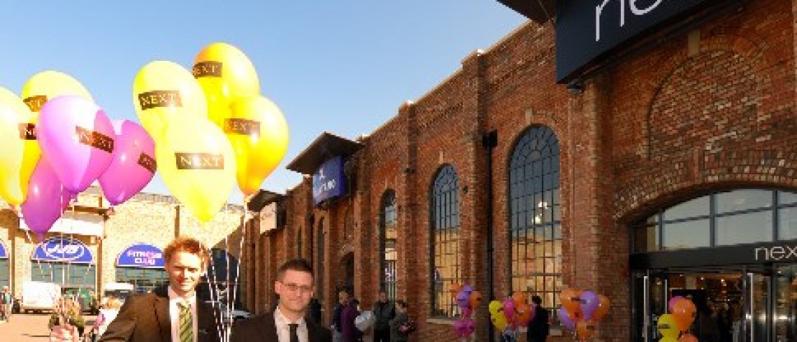 Marshall's Yard opens to crowds of shoppers