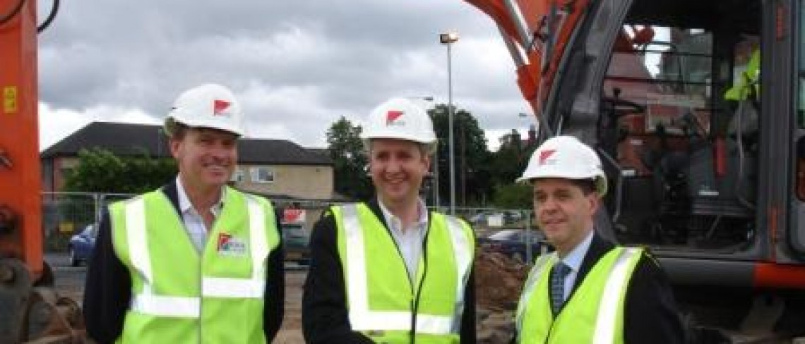 Ivan Lewis MP gets 20 million Whitefield redevelopment underway Ivan Lewis MP gets 20 million Whitefield redevelopment underway