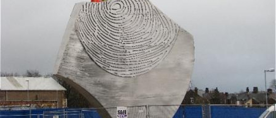 New sculpture arrives in Tunstall