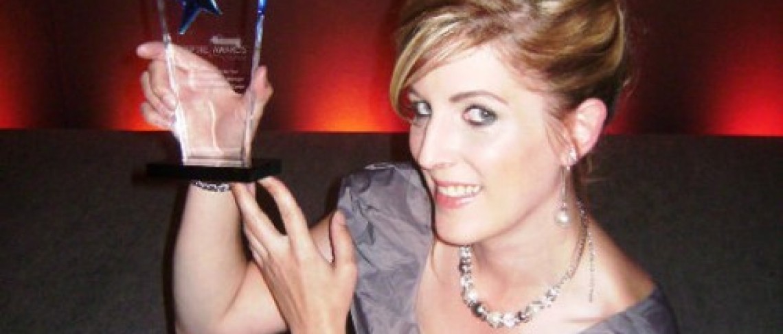 Young Achiever Jackie Scoops Top National Shopping Centre Award Young Achiever Jackie Scoops Top National Shopping Centre Award