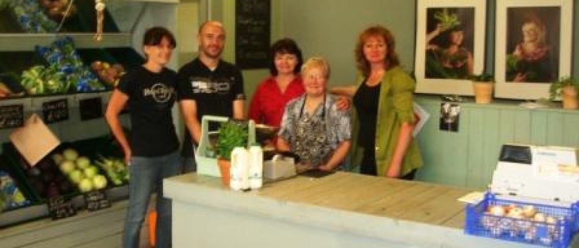 Selby greengrocer all set for Mary Queen of Shops Style Makeover!