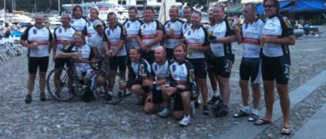 Yorkshire MAMILS Gear Up for the Italian Job in Their Tour of Europe!