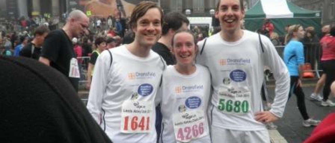 Dransfield Properties Field Team of Runners in Leeds Abbey Dash