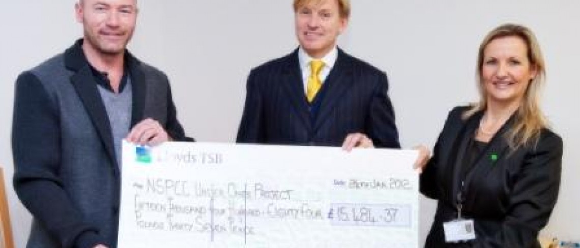 Dransfield cycle challenge raises thousands for children’s charity
