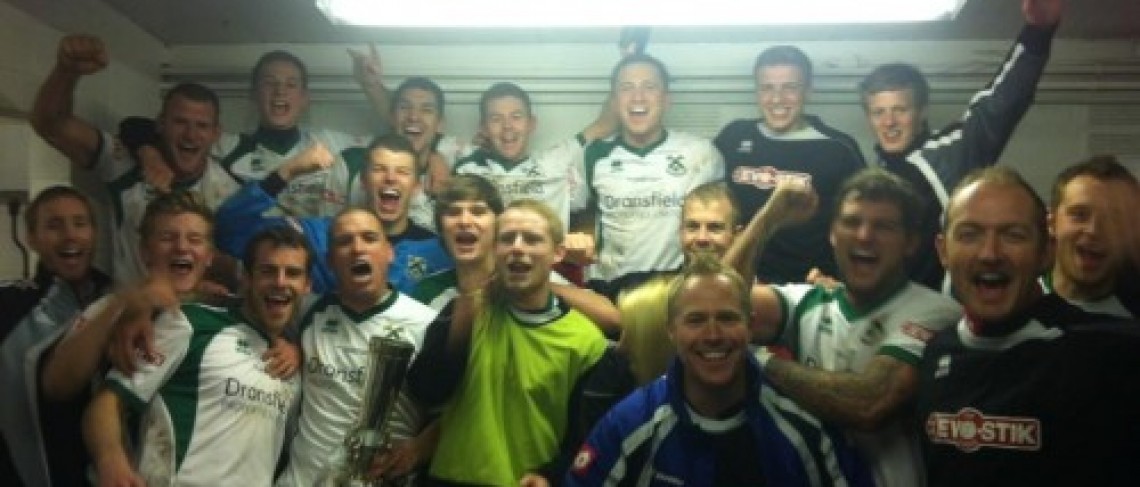 DPL Sponsored North Ferriby Utd Lift the Doodson Sport Cup 