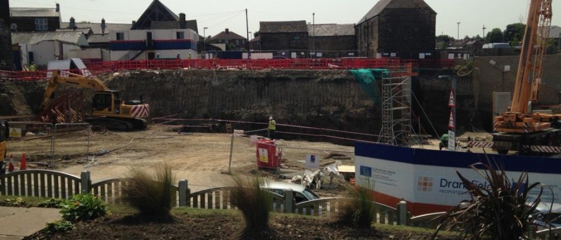 Work progressing well at Penistone's Gateway site