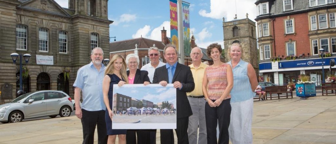 Arcade team works on market initiative to boost town centre trade 