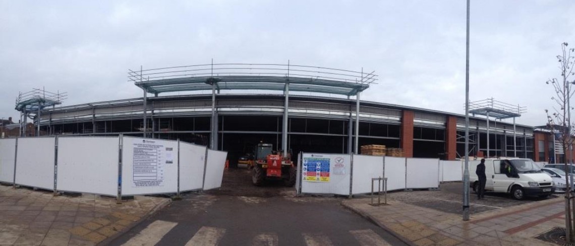 Alexandra Park development taking shape in Tunstall ready for 2014 opening 