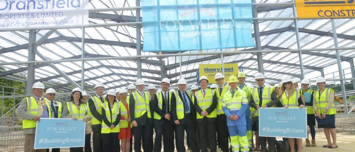 Topping out ceremony marks £42 million investment in North Sheffield Topping out ceremony marks £42 million investment in North Sheffield