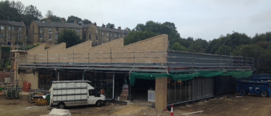 Contractors make good progress on Aldi site with planned opening this Autumn