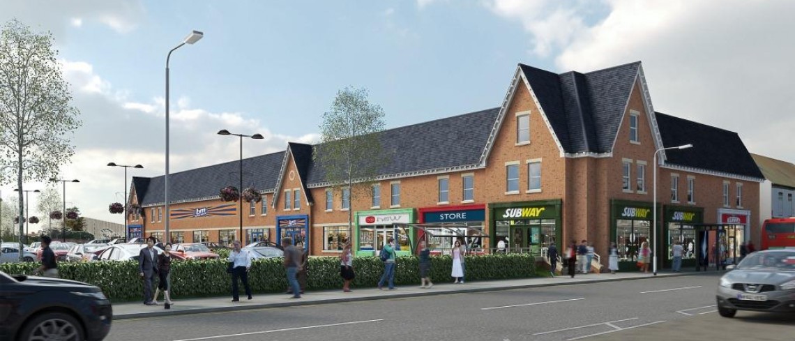 Soil cutting to mark the start of work on east Hull’s new retail development 