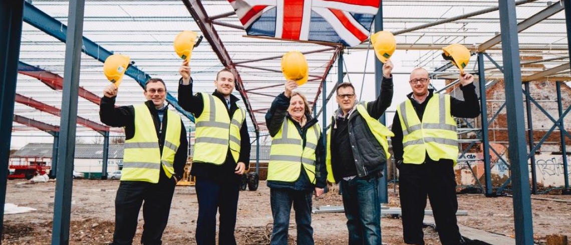 Topping out ceremony marks progress on east Hull development Topping out ceremony marks progress on east Hull development