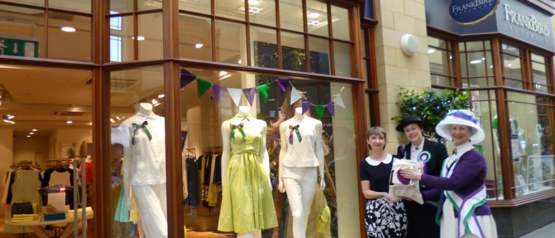 North east shopping centre pays tribute to the region’s famous suffragette 