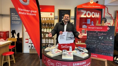 Plenty of reasons to ‘call’ into Vodafone after shop extends stay at Selby’s Market Cross 